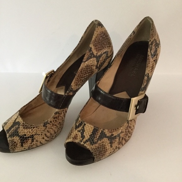 Michael Kors Shoes - Michael Kors Faux Python Pumps | 7.5
